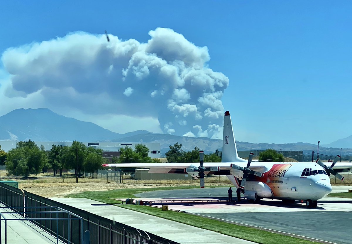 #AppleFire morning update: 20,516 acres at 0% containment.

Our new public information line is:
(909) 383-5688

Please continue to follow <a href="/RivCoReady/">RivCoReady</a> and <a href="/sbcountysheriff/">San Bernardino County Sheriff</a> for evacuation info.