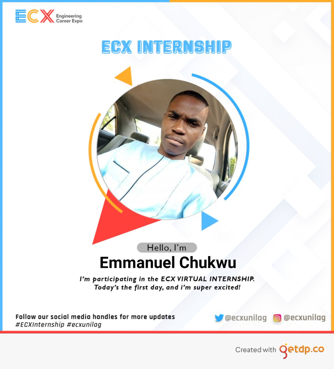 zorphxyz's tweet photo. Hello Everyone! It's my first week at the ECX VIRTUAL INTERNSHIP
Working on my first individual task already.
Thanks to @ecxunilag for this amazing opportunity. A good way to start the month. :blush::grin:
#ECXInternship #ecxunilag #virtualinternship https://t.co/P3Qfj2IV8c