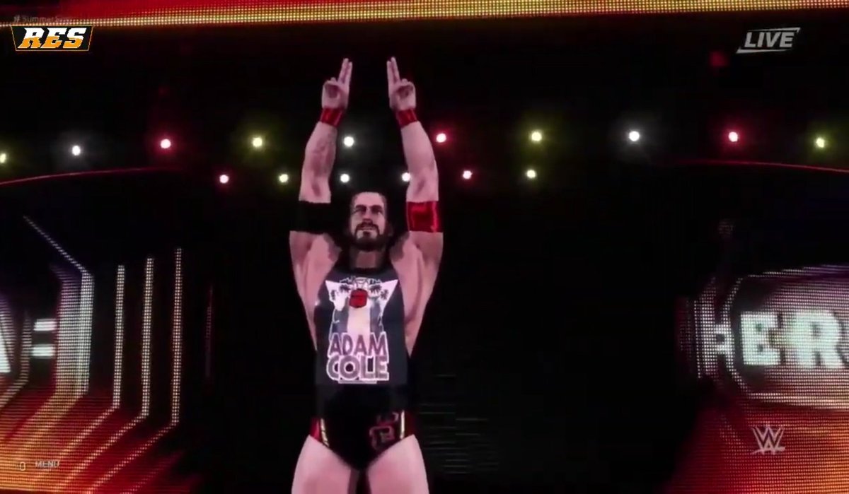 ResEfed_3_0's tweet photo. Vamos con el primer combate por un título de la noche FATAL 4 WAY LADDER MATCH POR EL TÍTULO EUROPEO. Todos listos ya en el ring retendrá ¿Cole o tendremos nuevo campeón?

#SummerSlam https://t.co/9bAF8DmBTv