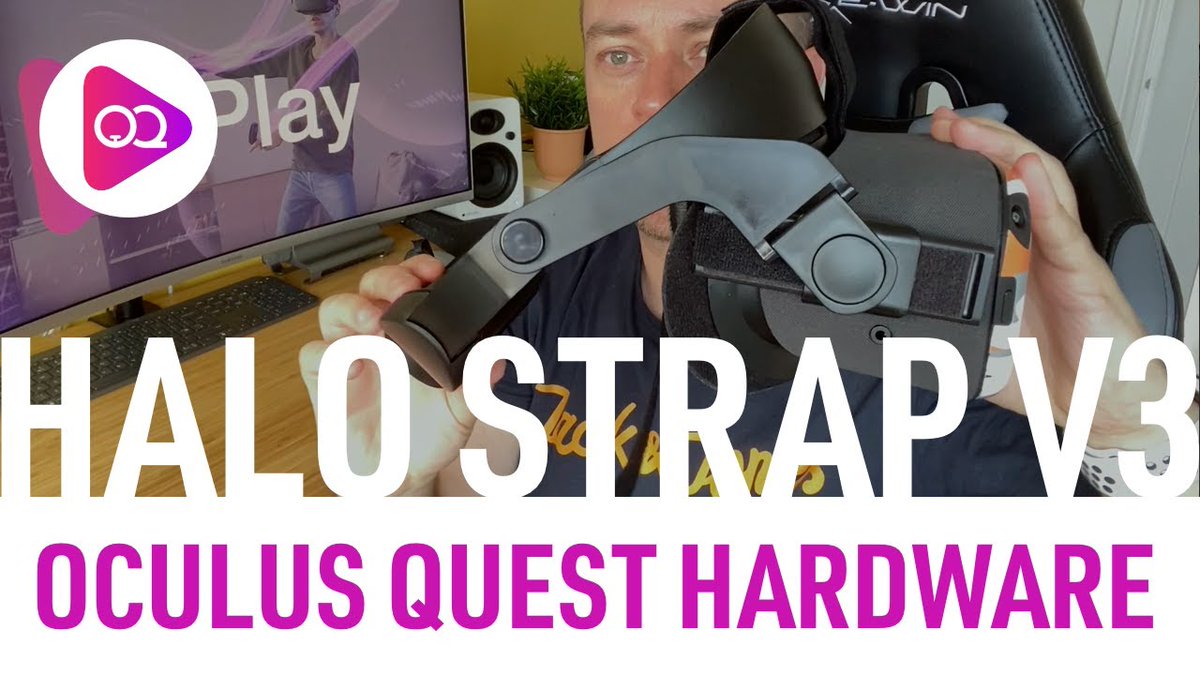 OQPlay's tweet photo. Halo Strap v3 for Oculus Quest - Install and First-Impressions - https://t.co/VtmITpuaA9 #Accessories #GoQuest #HaloStrap #Hardware #OculusQuest #Video #VR https://t.co/oF3xYfxh3F