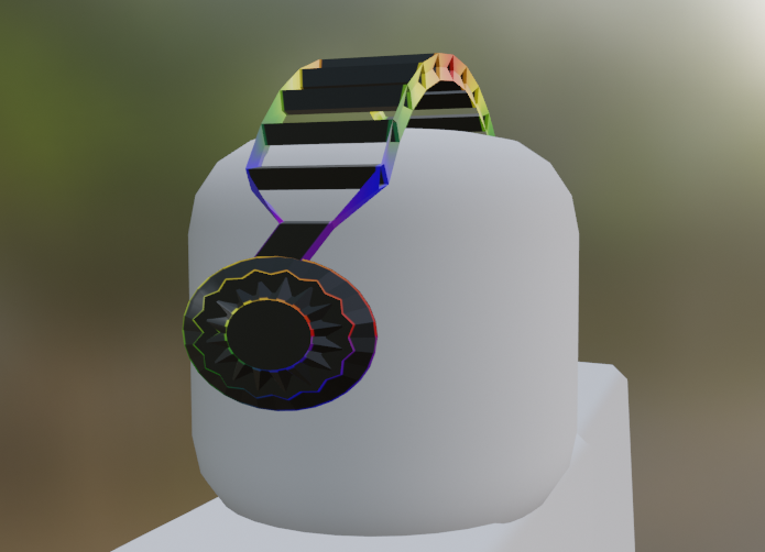 farmy247's tweet photo. Colourful Headphones looking forward to making more. Like and retweet hopefully it is good enough to get into the UGC program let me know what you think you can follow me on roblox Happyt115 #Roblox #RobloxUGC
#UGCConcept #UGCRoblox #UGC #robloxart #RoblocDev #robloxtwitter https://t.co/rfmYJP8pMA