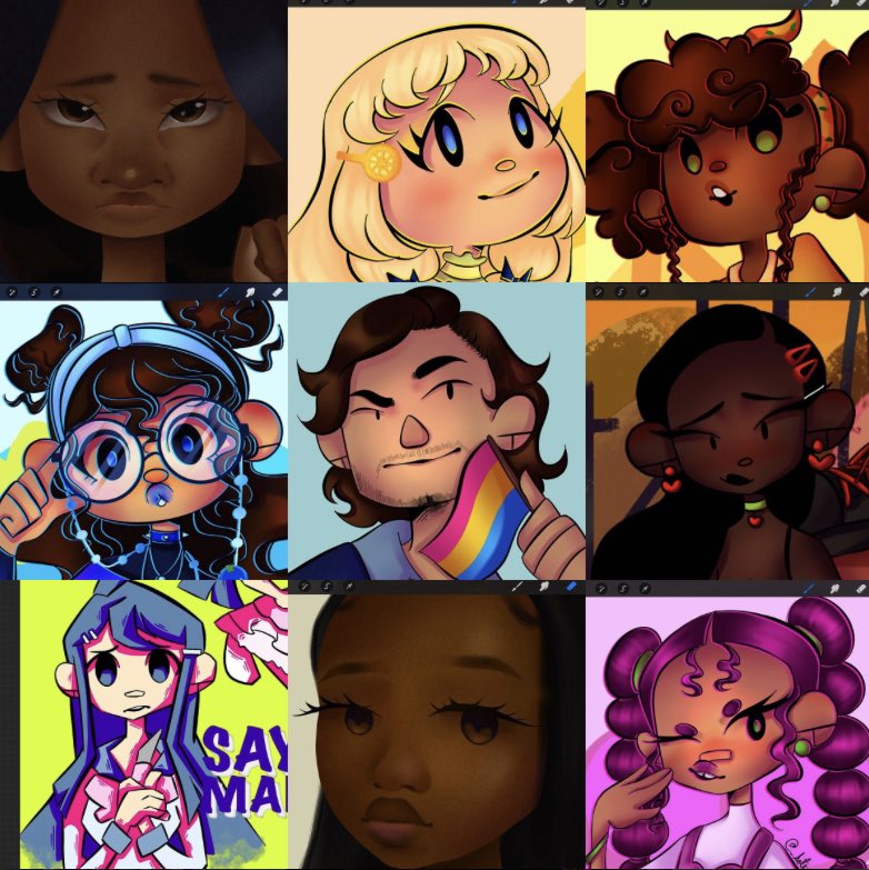 _HoTea_'s tweet photo. Can you tell faves are my favorite thing to draw :) #faceyourart https://t.co/zciTkmqTUa