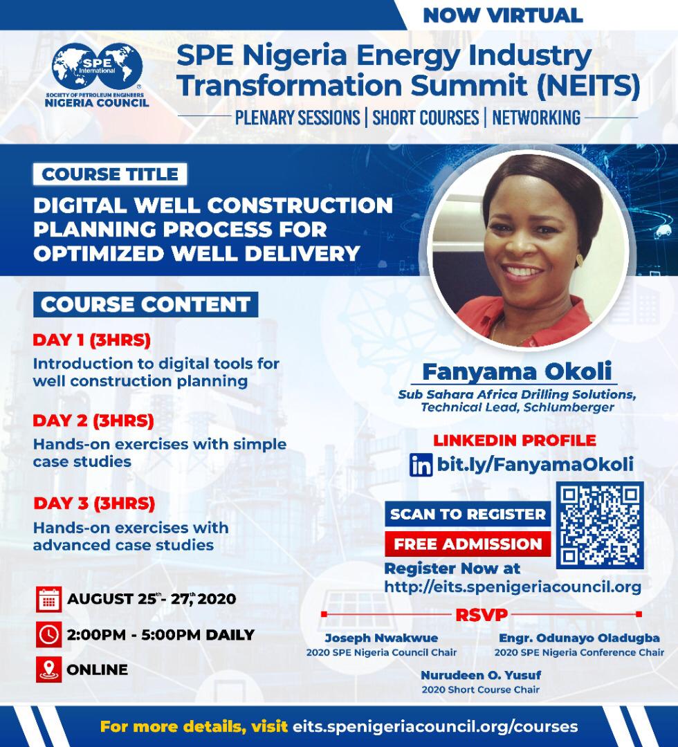 uxrarity's tweet photo. Well Reservoir
& Facility Management, Petroleum Economics, Process Safety, Machine
Learning and Application of Microsoft Excel Macros,Take advantage of this unique opportunity to build your competency รฎn one of
these technical areas. See fliers for more details #SPE
#NEITS
#SPENC https://t.co/UydHNbS6LR