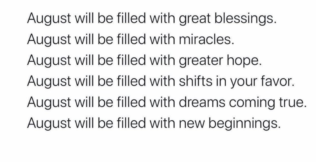 kenneth5cox's tweet photo. RT...because I receive it in Jesus name🙏🏾. Because I believe it 💯. Because it’s my born month (and both of our daughters as well) and the greatest month of the year‼️
#bless5d #AugustbornKingKC #blacklivesmatter https://t.co/mwJEirr0EF