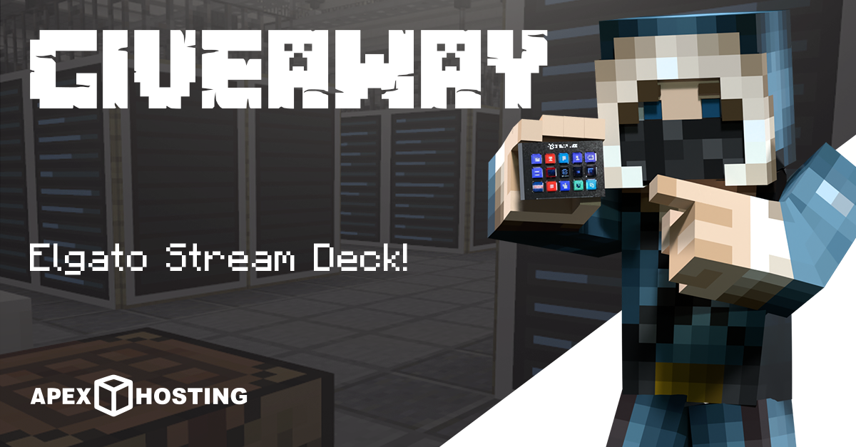 apexhosting's tweet photo. August has arrived and we're looking to giveaway a jump start a Minecraft creator's Journey with this giveaway!

Live stream with style and evolve your content like never before!

Elgato Stream Deck and 6 months of a 2GB Apex Hosting Server!

Enter Here:
https://t.co/D2YlUDMzup https://t.co/24IEq6kKIC