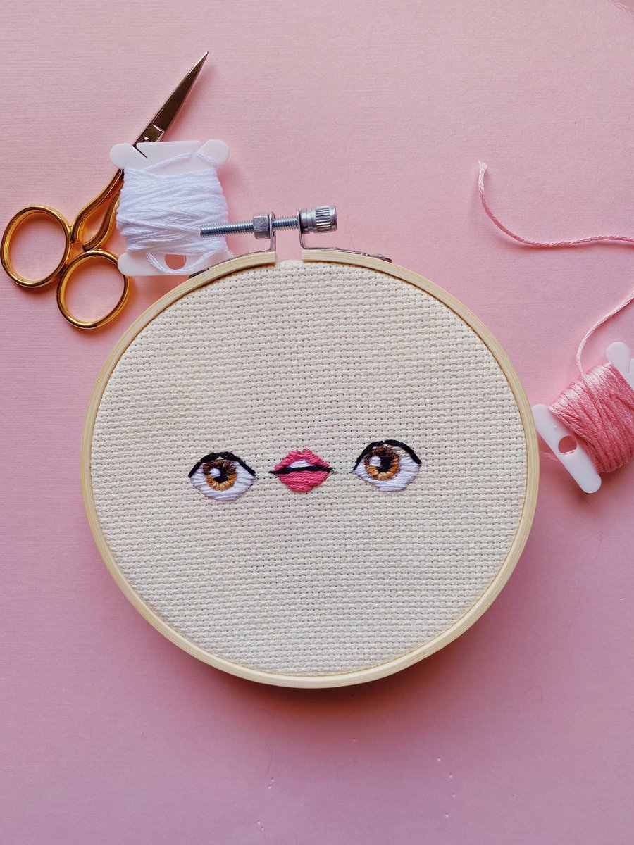 i was advised to pick up a new hobby so i chose embroidery