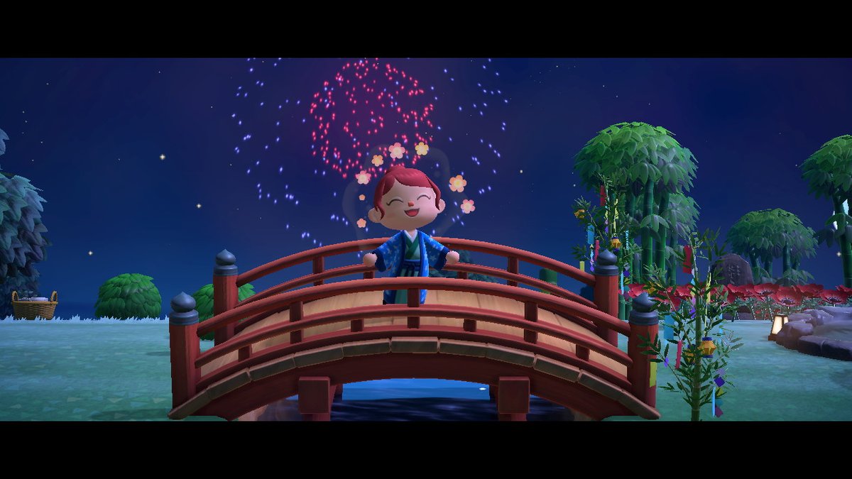 And the show starts!
#AnimalCrossing #ACNH #NintendoSwitch #KochaIsland #Fireworks