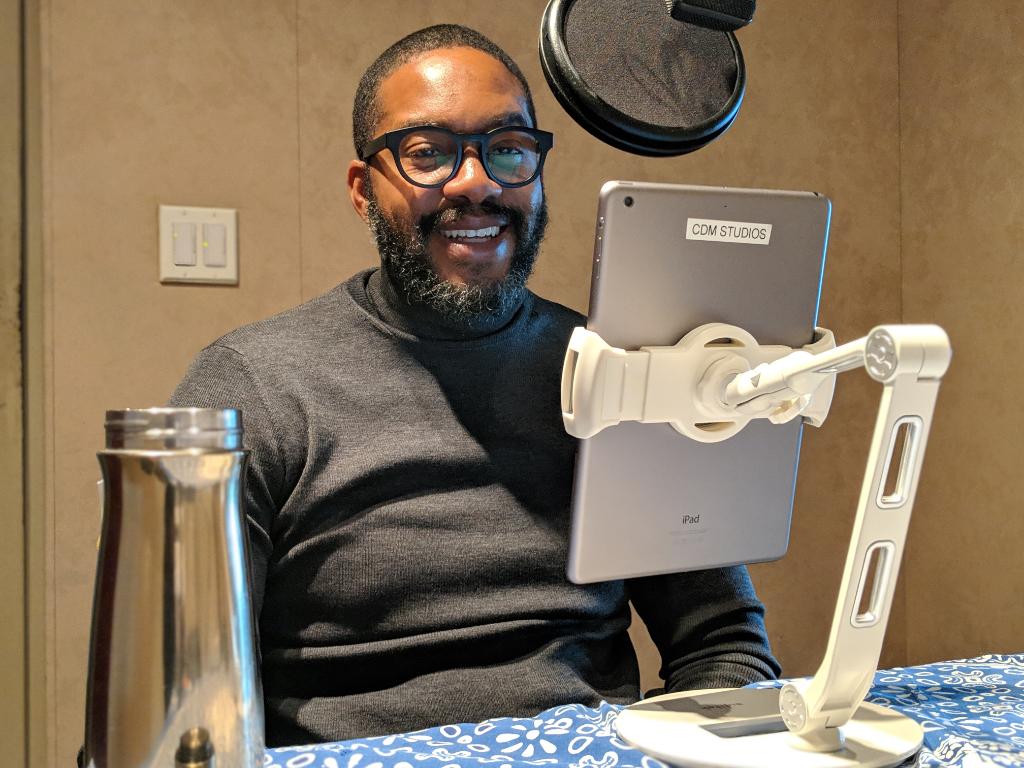 SimonAudio's tweet photo. Go behind-the-scenes and see @MitchSJackson when he recorded his audiobook #SurvivalMath, an essential addition to the national conversation about race and class. Listen to an excerpt here: https://t.co/f1dbe8saBx #ShareBlackStories https://t.co/mcX5y37Qti