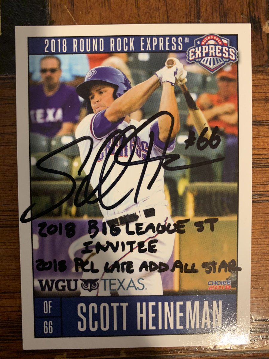 Atta boy <a href="/ScottHeineman/">SCOTT HEINEMAN</a> first of many I hope! Now you can add “One show-homer” to my favorite player card.