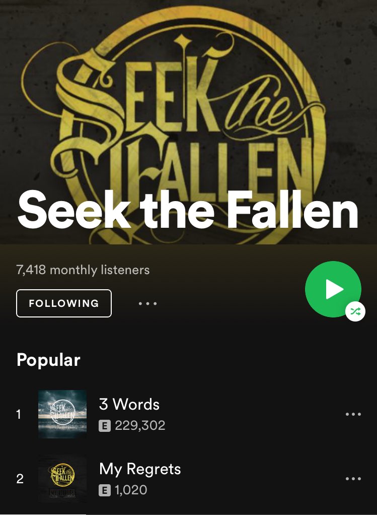 Seek the Fallen Official tweet media