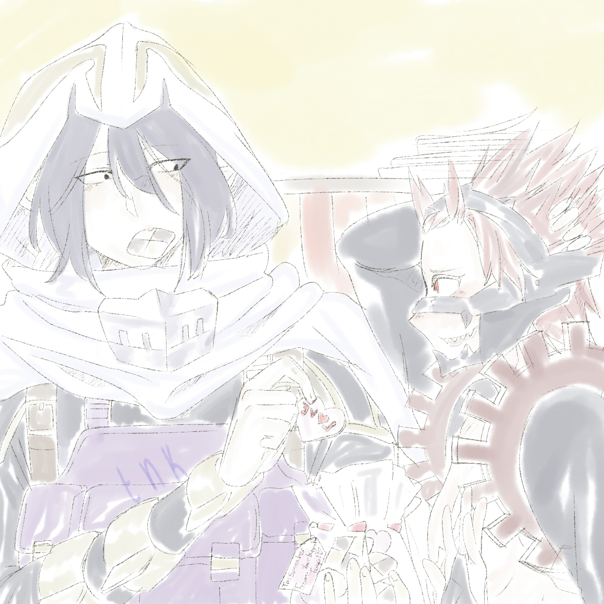 TNK_NSFW's tweet photo. Being part of the bang was a real experience. I had the opportunity to experiment a lot and I'm very proud. Thank you all :)
First partner: @ItsPseudomuffin 
#BNHA #MHA #Suneater #Readriot #BNHAfanart #KirishimaEijirou #AmajikiTamaki 
#knotyouraveragebang https://t.co/tbxGCCHKur