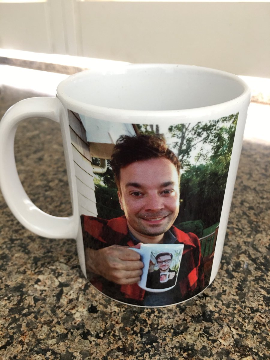 10butterflys's tweet photo. Look what my sister gave me for a belated birthday gift! ❤️ #coffeecup #jimmy #justin #myman #herman  #birthdaygift #thebestpresent # jimmyjustin #suchanicesister #buysthebestgifts https://t.co/eacsKGRHDp
