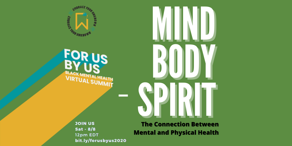 eyuorg's tweet photo. We're a week away from #ForUsByUsMentalhealth Black Mental Health Virtual Summit!

Which panel(s) are you most excited for?! Let us know with a quoted RT

JOIN US: https://t.co/teKgDabssc https://t.co/885xpPuhhv