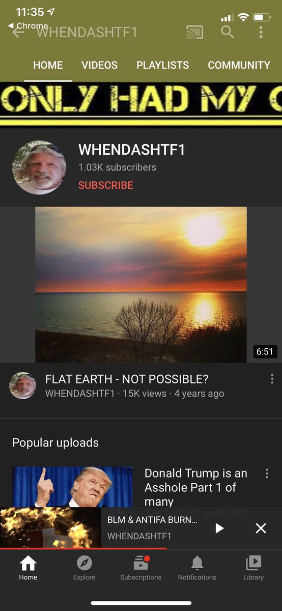 Also the only version of the clip on Youtube is posted by this dude, who seems to also be a flat-earther and spreads many wild ideas. Clearly not a reputable source, nor the original one. (9)