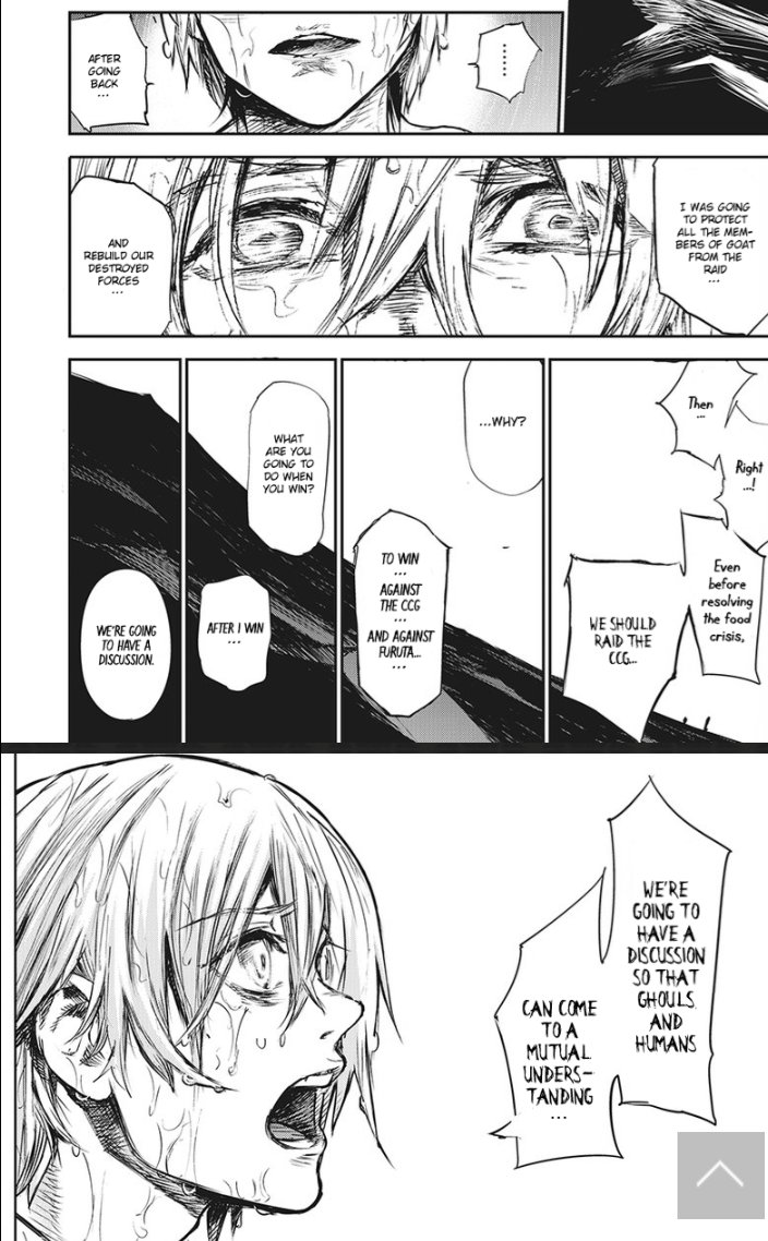 What happened to the real Rize was confusing. Renji saved her cuz of the old man's deal with Sachi but at some point she gets recaptured and used for experiments again? It's implied this time it isn't all just Kaneki's imagination since she knows things he wouldn't 