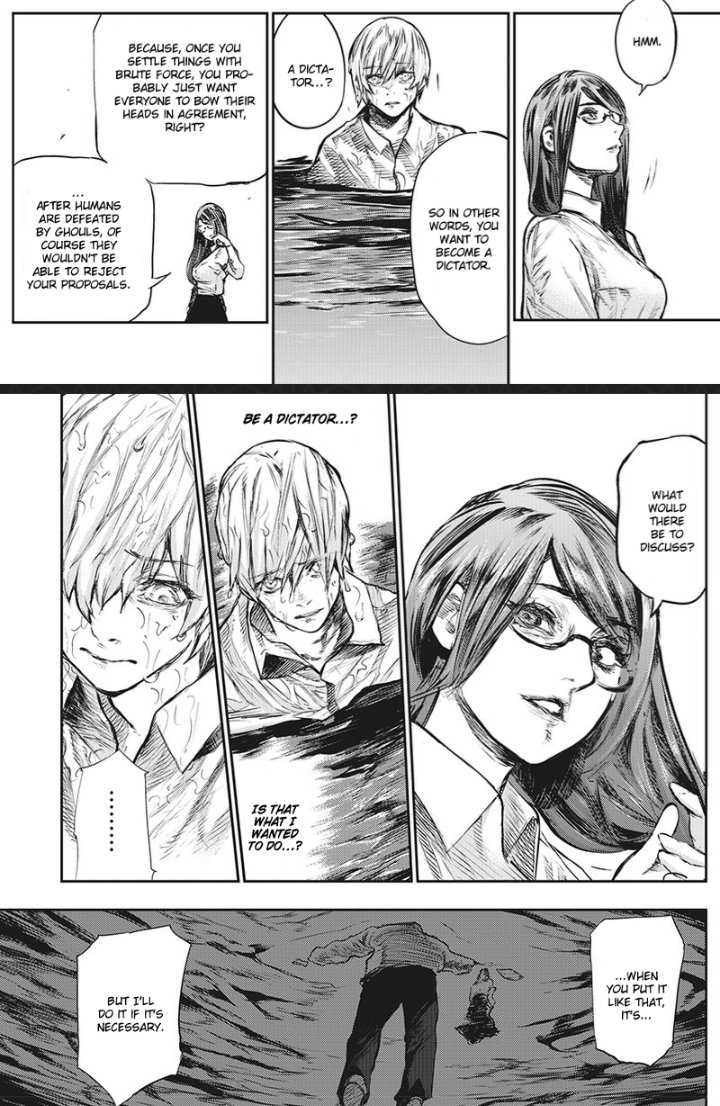 What happened to the real Rize was confusing. Renji saved her cuz of the old man's deal with Sachi but at some point she gets recaptured and used for experiments again? It's implied this time it isn't all just Kaneki's imagination since she knows things he wouldn't 