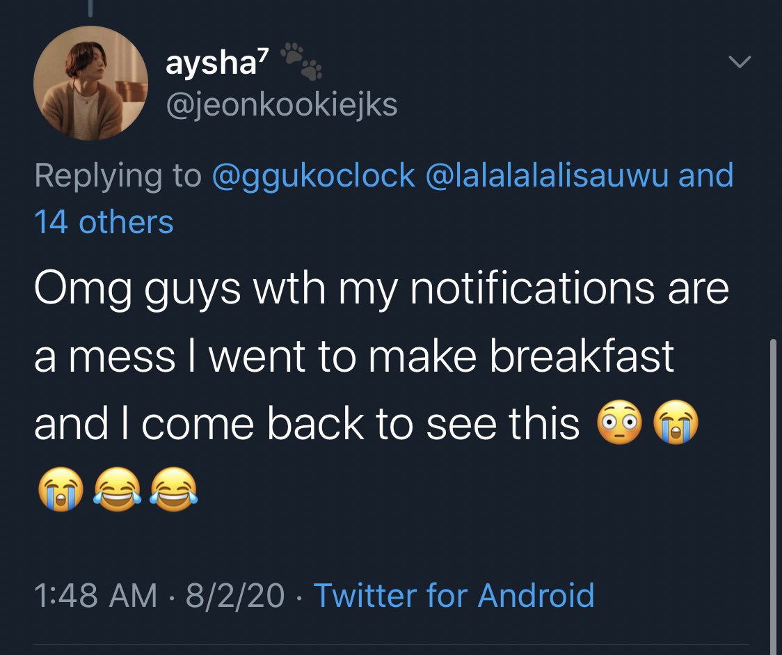 #5 The Lurkers ft.  @strawberrytaegi &  @jeonkookiejks - they’re there, and watching every crackhead moment but they’re not even in the conversation (I’m sorry to both of your notifs )