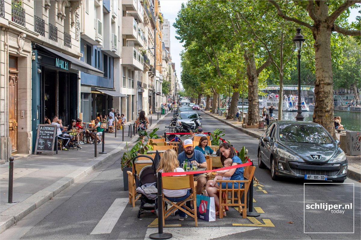 schlijper's tweet photo. City streets can be used for more than just car storage.
18.07.2020 16:21 #Paris #pacemaking #livablecities https://t.co/T8TILjky4X