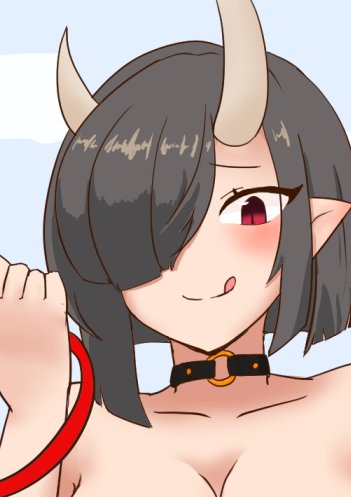 好きな絵師さんが描いた子がガチャで出ないので描きました。最近別バージョンが出たので揺れる心 