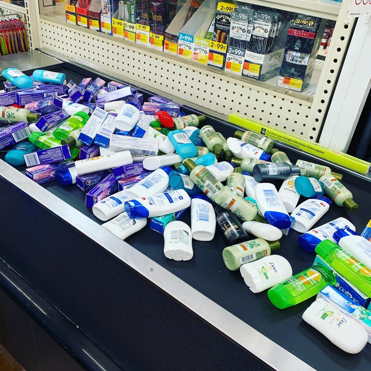 AllieFuthey's tweet photo. Busy Sunday for the Futhey house! Thanks to the generous donations of Caldwell, we were able to purchase items to make hygiene kits for every kid who picks up school supplies!! https://t.co/WmVqAWDM8P