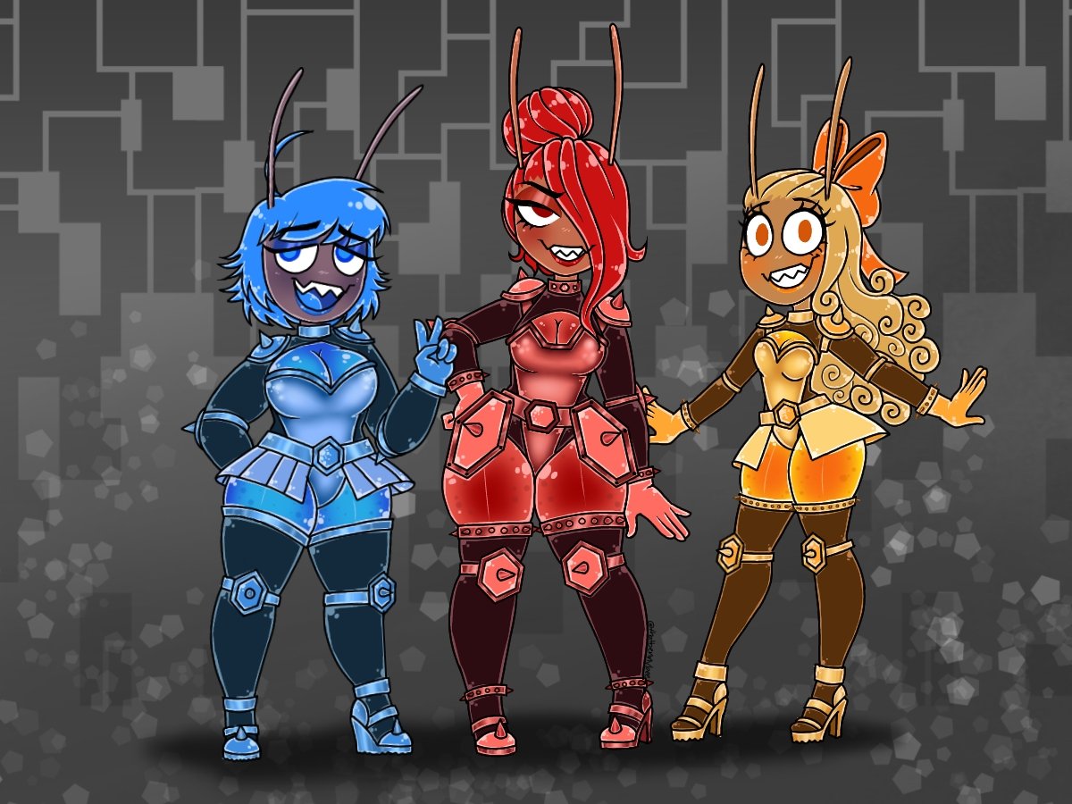 Super Moustache Gamer on Twitter "Mighty Morphing Ant Rangers…