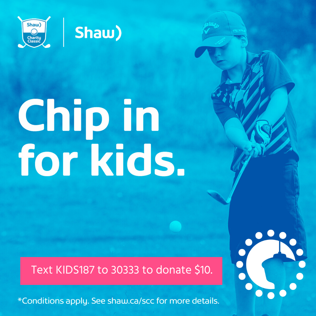 fedyyc's tweet photo. With Shaw’s new Text to Donate initiative, Albertans can easily support the charities they care about most! Text KIDS187 to 30333 to make a donation of $10 today to the Friends of the Federation! @ShawInfo @ShawClassic #chipinforkids #yycca #birdies4kids #calgarycommunities https://t.co/BWrEvGIXRT