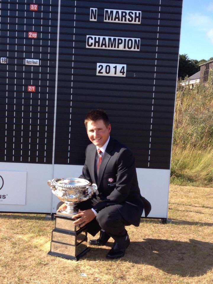 Point1golfcoach's tweet photo. On this day 6 Years ago @NickMarshgolf became National Champion and No1 ranked English Player ... today he missed a putt on 18 @HuddersfieldGC to shoot 59. #TopLad #UpsNdowns #SameKid 👌 https://t.co/Ey6DSQmmY2