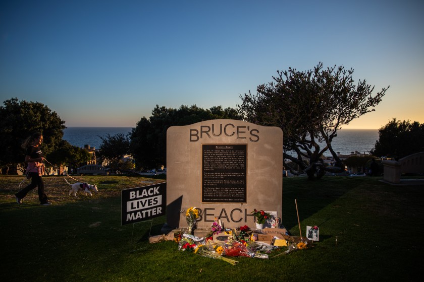 “Bruce’s Beach was an injustice in our town’s history,” said Gary McAulay, president of the Manhattan Beach Historical Society. “The facts are tragic enough, but in the nearly 100 years since then, the facts have often been corrupted in the retelling.”  https://www.latimes.com/california/story/2020-08-02/bruces-beach-manhattan-beach