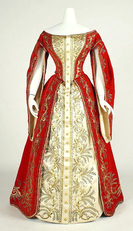 COURT DRESS: Court dress was required to be worn by those in attendance at the royal Court.