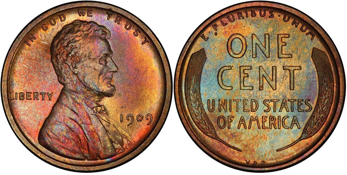 SmellsOfSilver's tweet photo. On August 2nd, 1909, the “Lincoln” Cent was released by the U.S. Mint to celebrate the 100th anniversary of Abraham Lincoln’s Birthday. It was the first time a President had been featured on a coin. https://t.co/1ipxlYWDhr