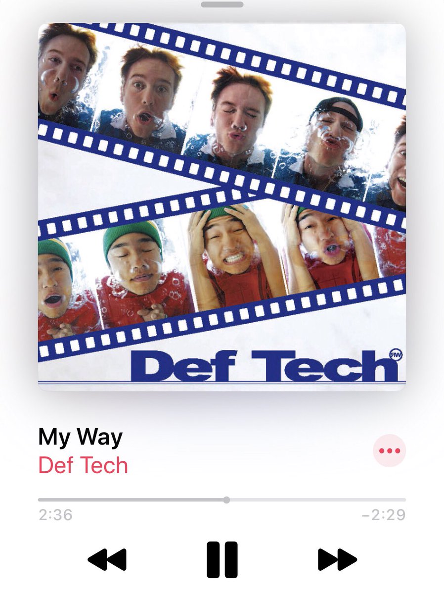 30DaySongChallenge 12日目「プレティーンの頃の曲」 Def Tech 「My