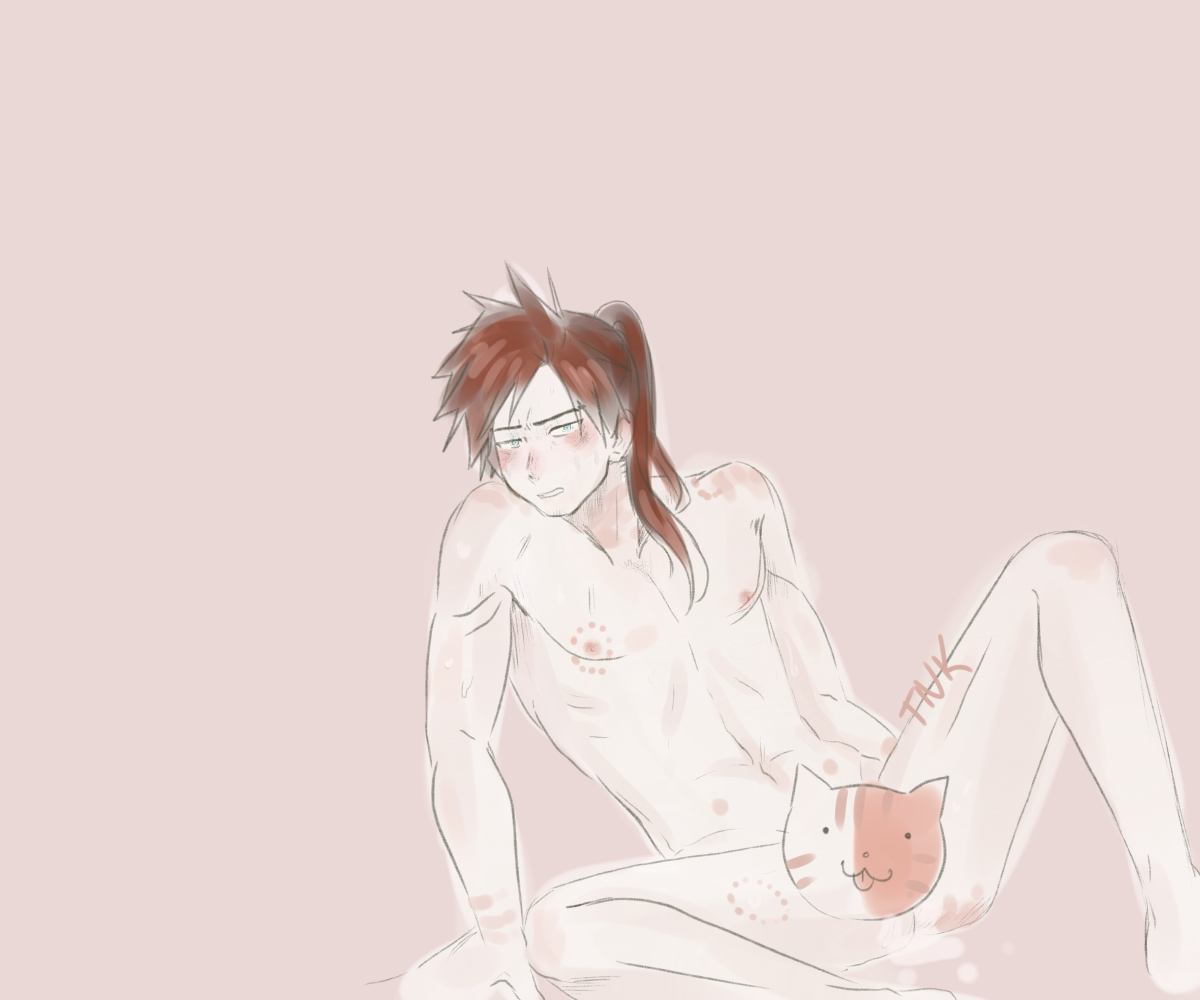 TNK_NSFW's tweet photo. Second collab for @knotYAbang, doodles. I'm bad at drawing genitals but I draw cats instead :D 
Emperor Toshinori and Lord Todoroki. nsfw version
#knotyouraveragebang #BNHA #MHA #ToshinoriYagi #TodorokiEnji #Villainallmight #nsfw https://t.co/sy5JEFqQn6
