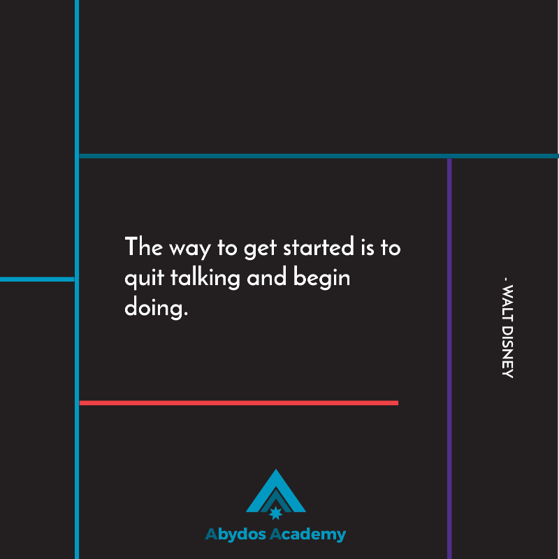 AbydosAcademy's tweet photo. Hey there, Happy Monday! Here's a bit of inspiration for your Monday. 😀 

It's totally OK to give yourself space and time, but the best way to get started is to simply start. 🆕 

What will you start this week?
#start #week #space #inspiration #happymonday #bestway #time #monday https://t.co/kLLAfXJHdN