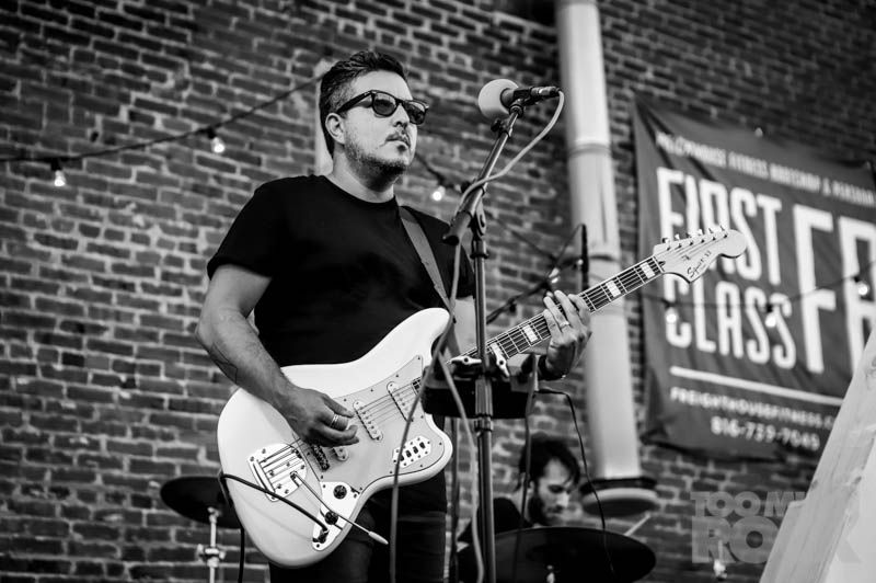 sidmuchrock's tweet photo. Lemonade Park continued its summer concert series with a trio of synthy bands that included @Variousblonde #Yum #RedderMoon.  My photos and video of the evening are on Too Much Rock at https://t.co/ykMjKts1WP https://t.co/6prImSW50V