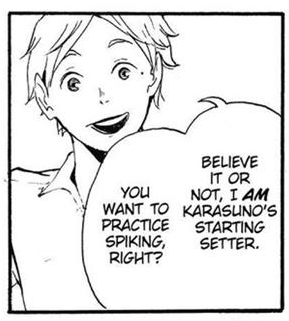 Suga is such a blessing and Hinata's passion is so pure! #Haikyuu