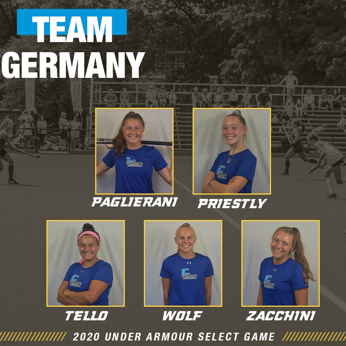 PerfSportEvents's tweet photo. Team Germany ๐ฉ๐ช is ready to take the field for game two! #UASelect20 https://t.co/zHHXbReZHH