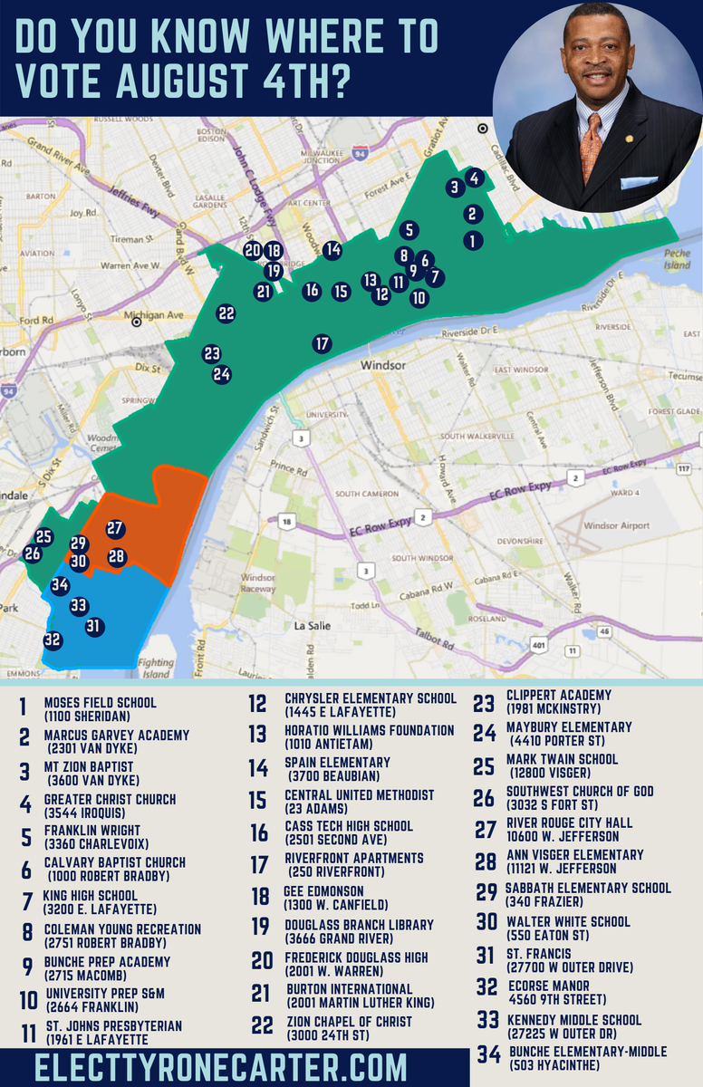 Michigan State Representative Tyrone Carter tweet media