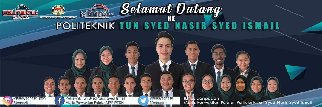 mppptsn_'s tweet photo. Selamat datang diucapkan kepada semua siswa dan siswi yang berjaya melanjutkan pelajaran ke Politeknik Tun Syed Nasir Syed Ismail✨✨

Selamat maju jaya dan tahniah!!

ikhlas dari pihak Majlis Perwakilan Pelajar Politeknik Tun Syed Nasir ❤️ https://t.co/wHcP9RIkdl