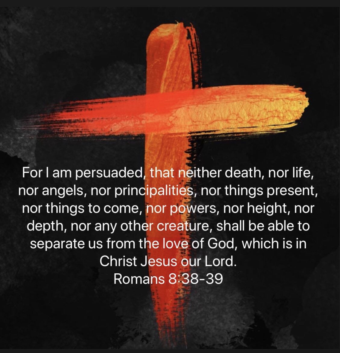 CoachHula's tweet photo. Stay in God! NOTHING can separate us from His love! 💯‼️
#ThankYouJesus https://t.co/FRtCE7jiaE