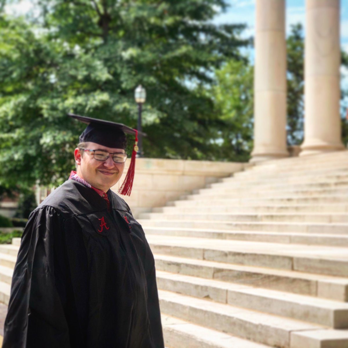 mrhunt02's tweet photo. Congratulations to my nephew, @ThomasRJIngle (a.k.a. Intern Skunk Baxter) on his graduation from the University of Alabama today! #AlltoGod https://t.co/HYJ981Y74o