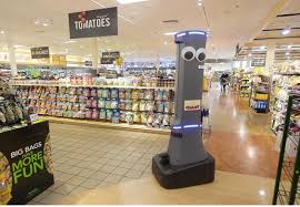 Jimfaywriter's tweet image. So you know, @AProdigiosus I find these robots terrifying as they chase me from the produce section.  #evilrobot