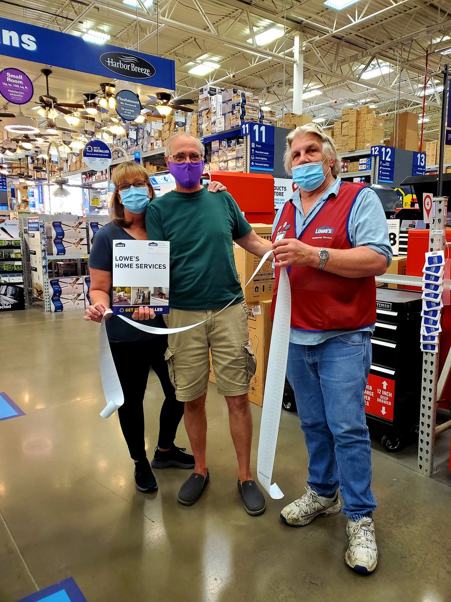 FranceeAlderson's tweet photo. My favorite Specialist today!! Phil built a 42K kitchen, &amp; with all the incredible promos, McFee's paid 29K!! So happy!! Incredible start to Q3!! We couldn't have done it w/o Lowes Credit!! @Lowes #sellingsimplified @specialtylowes #SASM #CustomerSatisfaction #CustomerExperience https://t.co/fYv74TdTtf