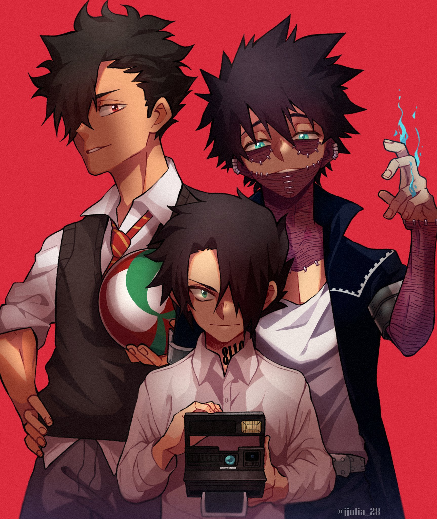 Jul on hiatus 🍂 na Twitter: "I mentioned that I love black hair characters  that are very hot but sometimes scary? 👌 #bnha #Haikyuu  #ThePromisedNeverland https://t.co/Bg2SN5bHgO" / Twitter