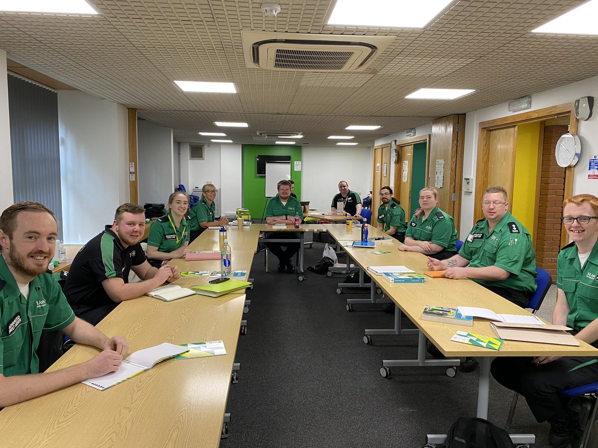 I have to say, I’m exhausted - but! What an amazing expereince it was helping to teach the fabulous and newest bunch of <a href="/stjohnambulance/">St John Ambulance England</a> Emergency Ambulance Crew with some equally superb trainers!
