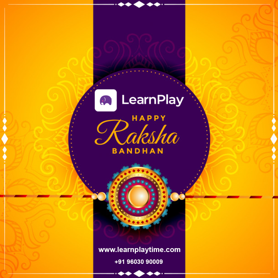 learnplaytime's tweet photo. Happy #rakshabandhan

 From Team 
#Learnplay https://t.co/WGBr40qTy7