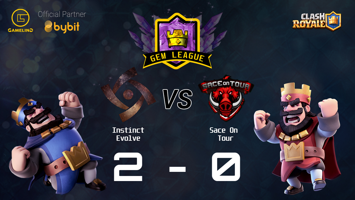 GamelinGnet's tweet photo. Instinct Evolve is back in Season 2 after their Top 8 finish in Season 1, gaining a strong 2 - 0 win over Sace On Tour with their regular players. XForce was the key player that led the victory to gain a big step forward in the group stages.

@GemLeagueCr @evolve_cr https://t.co/OuRPQgHBz7