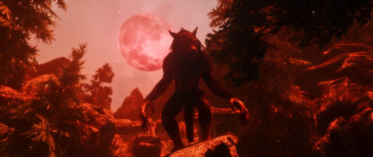 Xylluk's tweet photo. Sinding and the Bloodmoon #Skyrim #SkyrimSE #SkyrimSpecialEdition #ModdedSkyrim #BloatedMansGrotto #Sinding #ElderScrolls https://t.co/EHhThsDEz3