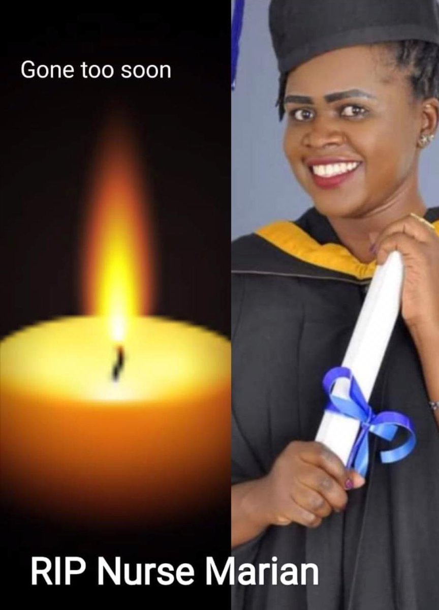 Mourning a colleague....
Marian Awuor Adumbo, a nurse working in Homabay County.
Taken down by Covid-19.
Rest in peace! 
@MOH_Kenya
@CSMutahi_Kagwe
@nnakenya
#KeepSafe
#ProtectHealthCareWorkers
#CareForTheCarers!
