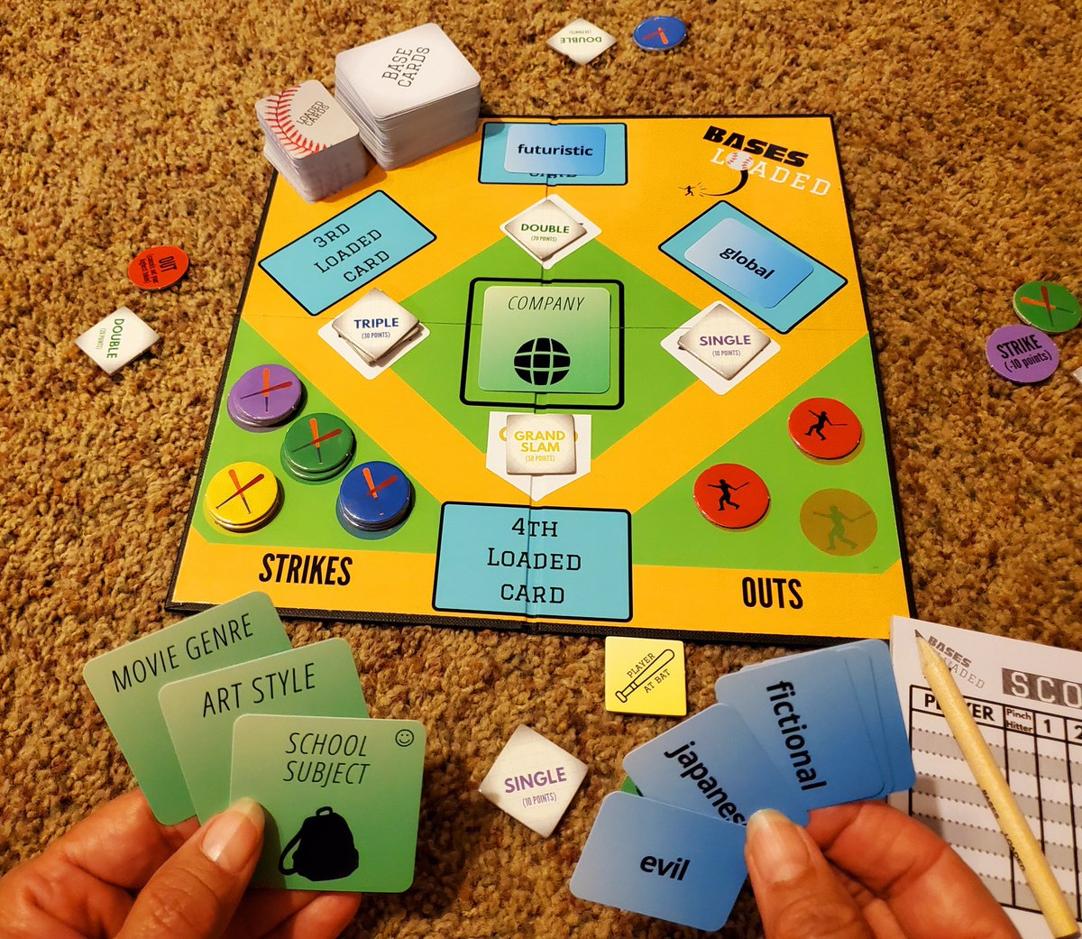 3boardbros's tweet photo. Which card would you play next? Would you add it to 3rd base, or would you replace a current card on the field? No matter what, you better have an answer ready in your head!
Check out the #Kickstarter for #BasesLoaded now!
https://t.co/8skvdE15YZ
#basesloadedgame #3boardbros https://t.co/ji38sWjt0N