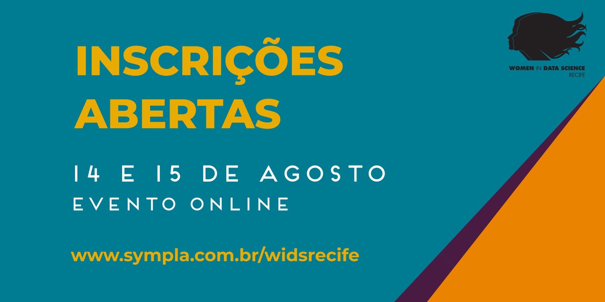 widsrecife's tweet image. Inscrições abertas para o WiDS Recife 2020!

Estamos muito ansiosas para receber vocês, lembrando que o evento é aberto para todos os gêneros.

Programação e inscrição em widsrecife.com.br 

#WiDS #WiDSRecife #DataScienceWomen #DataScience